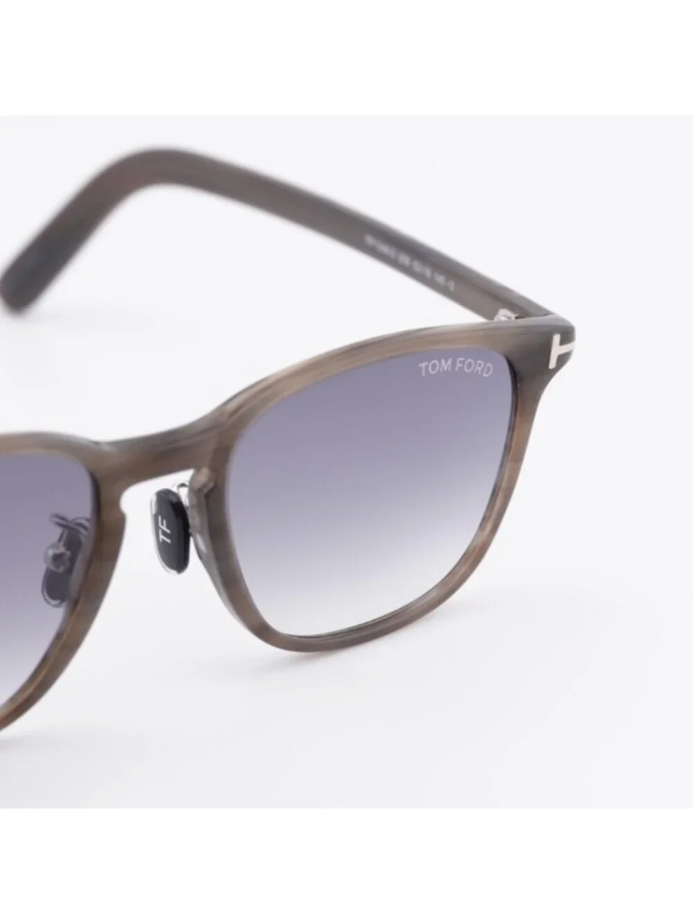 Tom Ford FT1048-D 20B Sunglasses - Khaki Frame, Smoke Gradient Lenses